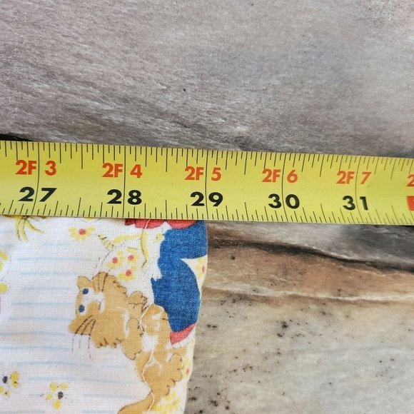 Vintage Baby Bassinet Comforter Blanket Blonde Gir - Picture 7 of 8